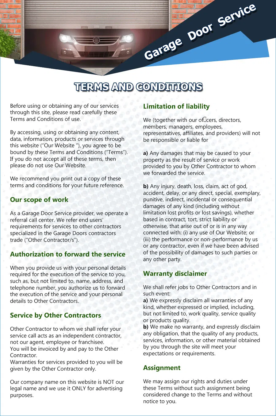 United Garage Door Leominster, MA 978-612-5048